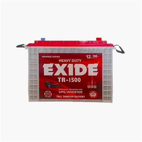 Exide Tr 1500 Deep Cycle Lead Acid Unsealed Tubular Ups And Solar Battery
