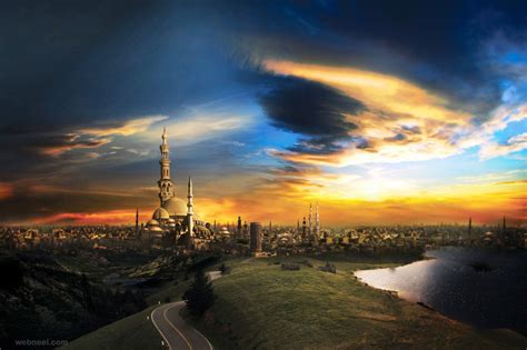 25 Stunning And Futuristic Digital Matte Paintings For Your Inspiration1