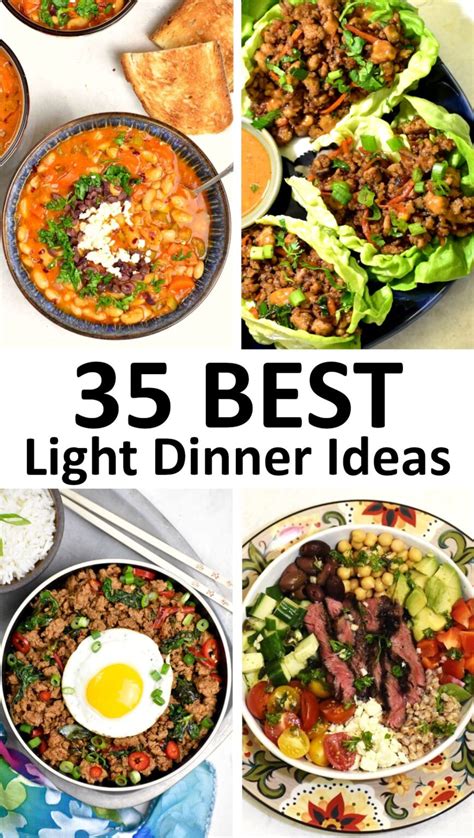 The 35 Best Light Dinner Ideas Gypsyplate