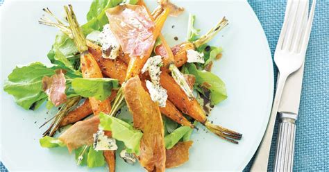 Caramelised Carrot And Rocket Salad