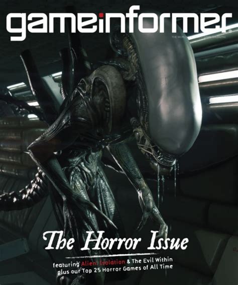 October Cover Revealed The Horror Issue With Alien Isolation And The