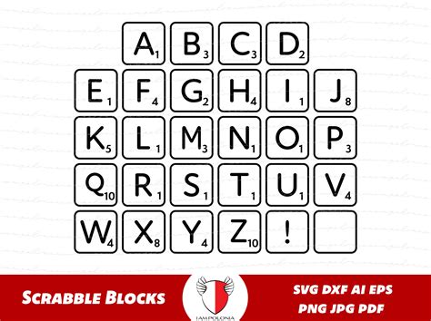 Scrabble Letters Svg Bundle Scrabble Tiles Clipart Scrabble Etsy Uk