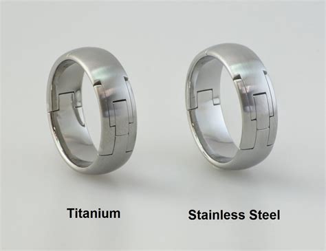 All Rings Now Available In Titanium Or Stainless Steel Jeff