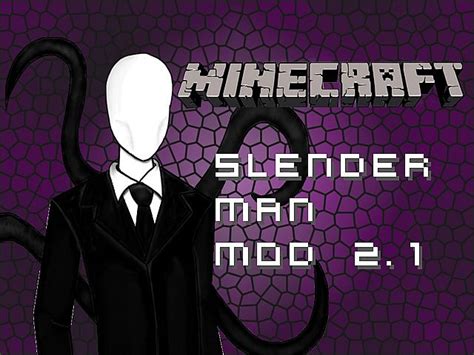 152 Slender Man Mod V5 Minecraft Mod