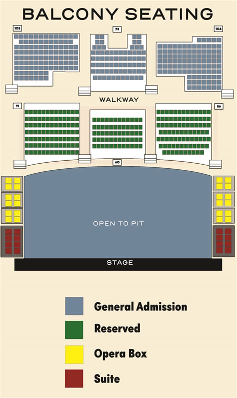 Agora Theatre Seating Chart