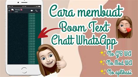 Bagaimana cara spam grup whatsapp ? cara membuat boom text chatt whatsApp tanpa aplikasi ...