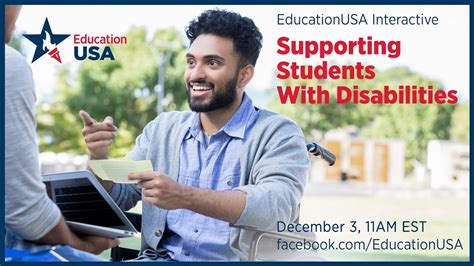 Educationusa Supporting Students With Disabilities Youtube