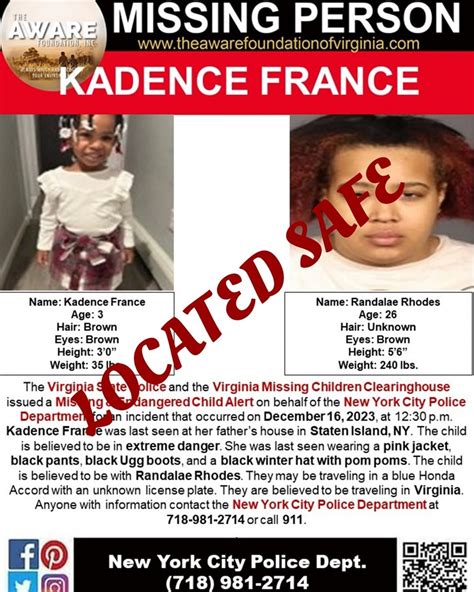 Update 3 Year Old Kadence The Aware Foundation Inc