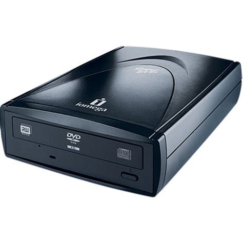 Iomega Super Dvd 20x Dual Format Usb External Dvd Burner 33938