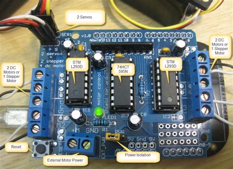 Arduino Shield Motor Shield L293d