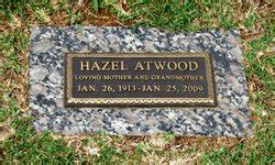 Hazel Atwood Find A Grave Memorial
