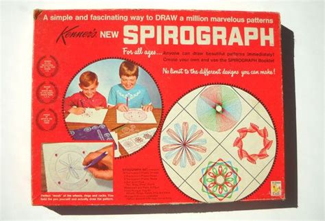 Spirograph Vintage 1960s Toy Complete Set Etsy Childhood Toys