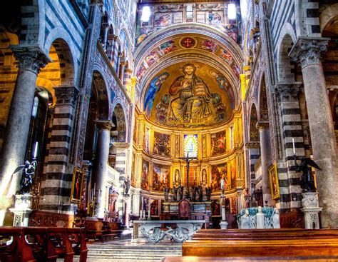Interior Of Pisa Cathedral Photograph By Jon Berghoff
