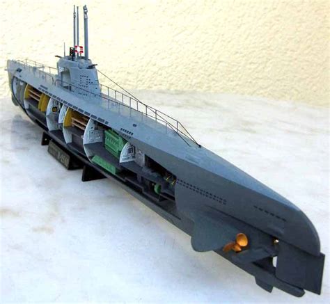 Scale Model News U Boat Submarine Cutaway Kit From Revell