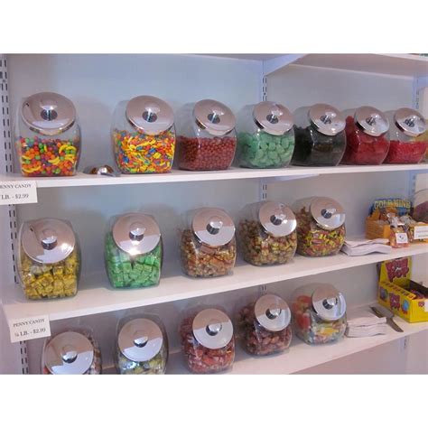 Old fashioned glass jars bring charm to middlebury sweets! Anchor Hocking 69590AHG17 1 Gallon Glass Penny Candy Jar ...
