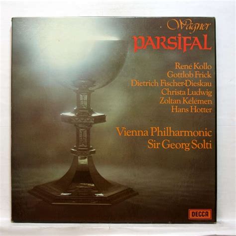 Wagner : parsifal by Dietrich Fischer-Dieskau, Christa Ludwig, Solti, LP Box set with ...