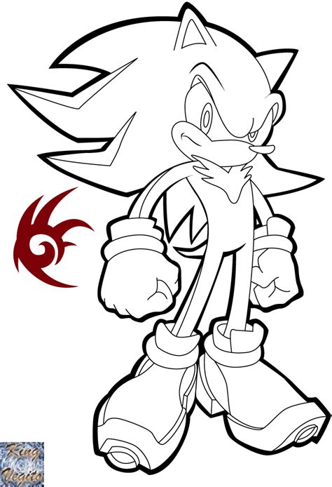 38 Free Printable Shadow Sonic Coloring Pages Iremiss