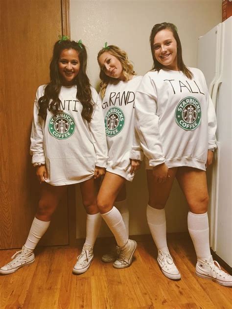 Costume Halloween Pour 3 Three Person Halloween Costumes Starbucks