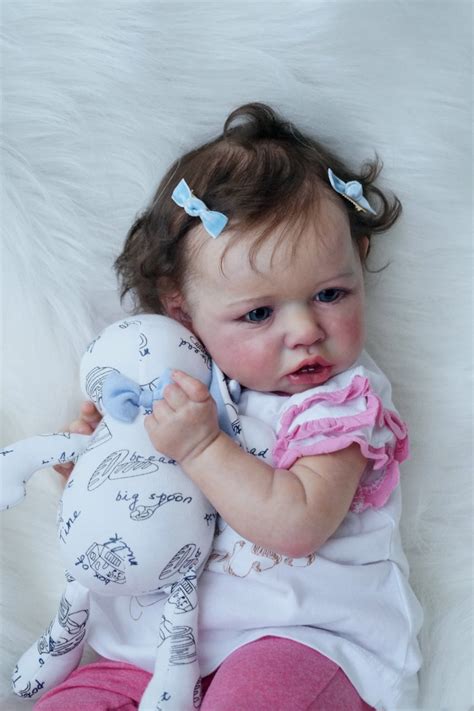 Dollish 22little Aggy Reborn Saskia Baby Doll Girl Realistic＆lifelike