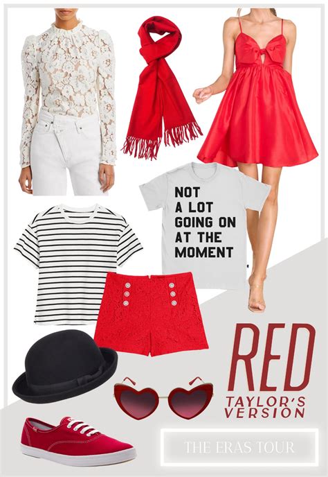 The Eras Tour Outfit Ideas Red Shell Chicd