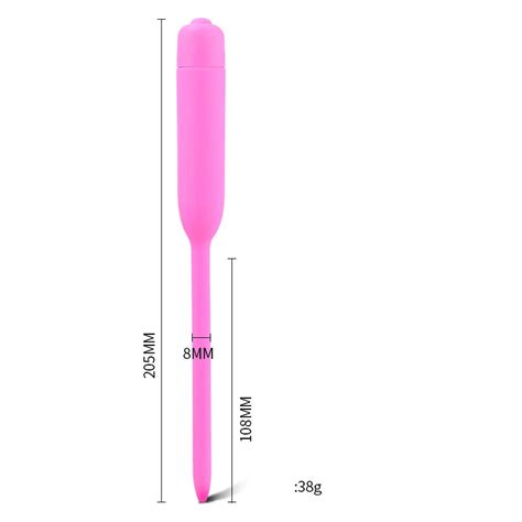 Silicone Sex Urethral Sound Vibrator For Girls Urethral Plug Catheter Dilators 10 Speeds