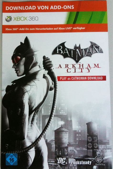 Batman Arkham City Catwoman Code Xbox 360 Doubleberlinda