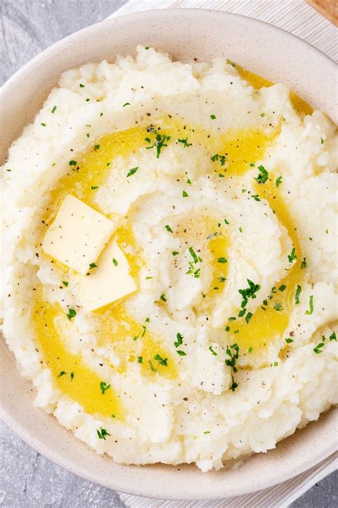Keto Cauliflower Mashed Potatoes Recipe The Diet Chef