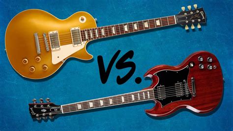 Les Paul Vs Sg Gibsons Two Greatest Solid Body Electric Guitars