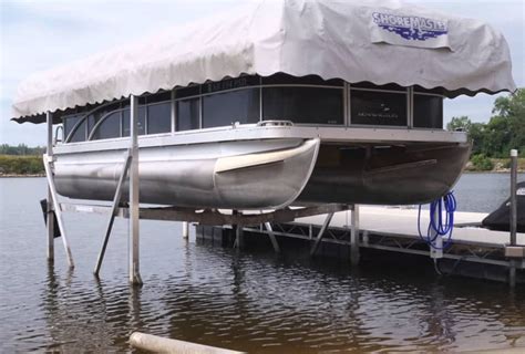 Pontoon Boat Lift Prices How Much Do Pontoon Lifts Cost Read This