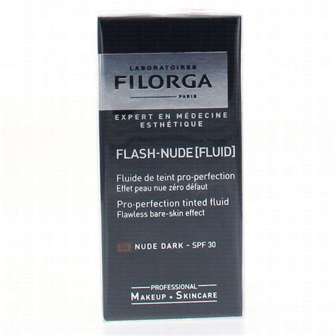 Filorga Flash Nude Fluid Spf Flacon Ml Nude Dark Pharmacie