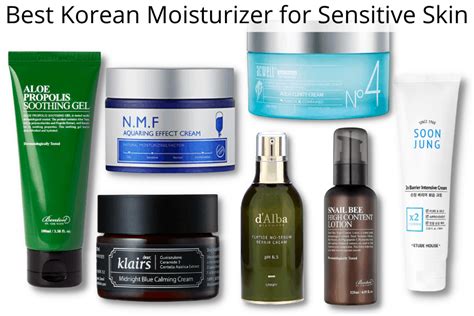 Best Korean Moisturizers For Sensitive Skin In
