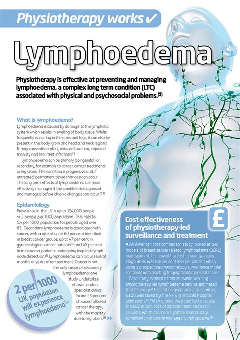 Physiotherapy Works Lymphoedema The Chartered Society Of Physiotherapy