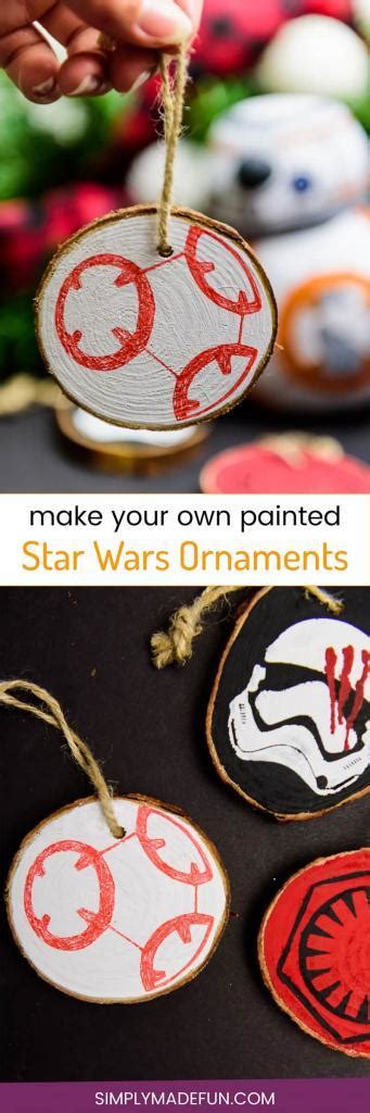 How To Make Painted Star Wars Ornaments Simply Made Fun
