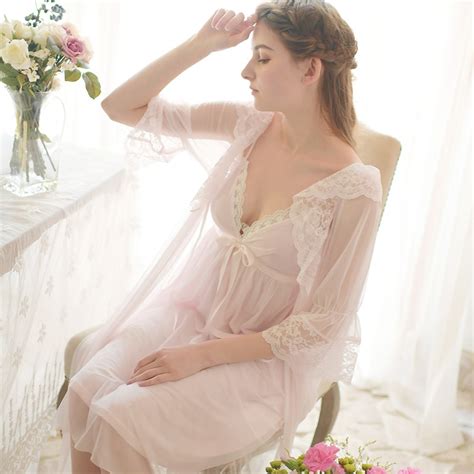 Yomrzl A689 New Arrival Summer Daily Womens Nightgown Sweet Princess One Piece Sleepwear Half