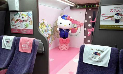 Mind The Paws Hello Kitty Bullet Train Debuts In Japan Japan The