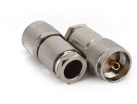 Series Uhf Male Rf Connector For Lmr 400 Cable Teruilai