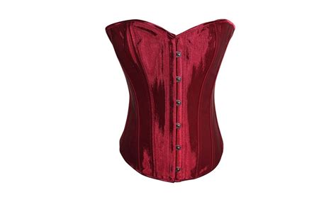 Chicastic Strong Boned Corset Body Shaper With Matching Thong Groupon