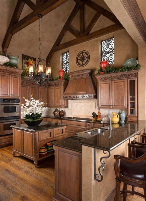 Gorgeous Tuscan Kitchen Wesley Wayne Interiors ᘡղbᘠ Tuscankitchens
