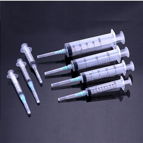 Medical Plastic Sterile 10ml Food Syringes And Needles Disposable