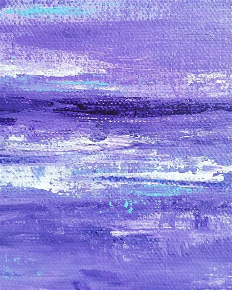Purple Abstract Painting Melinda Driscoll Purple Abstract Abstract