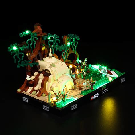 Lego Dagobah Jedi Training Diorama 75330 Light Kit