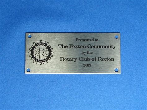 Stainless Steel Plaque Trophy Specialists And Engraving