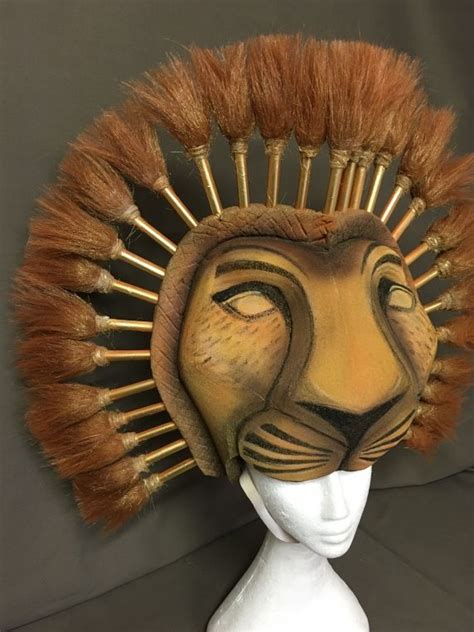Simba Headdress Lion King The Musical Lion King Costume Lion King