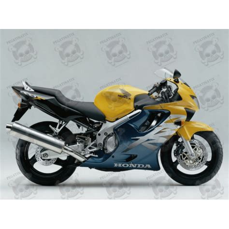 Honda cbr600f and cbr600fs launched with fuel injection and minor frame modifications. HONDA CBR 600 F4 2000 YELLOW/GREEN VERSION STICKER SET