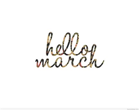 Hello March Pictures Photos And Images For Facebook Tumblr
