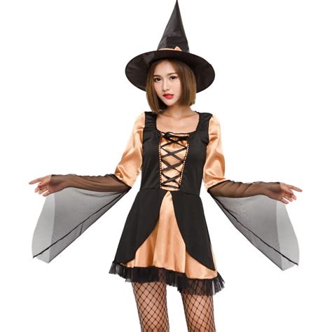 New And Sexy Fairy Witch Cosplay Halloween Costume Performance Cosplay Costume Exotic Clothes