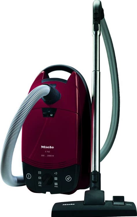 Miele S762 Bagged Cylinder Vacuum Cleaner 2000 Watt Tayberry Red