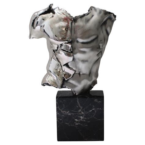 Torso Rare Important Nude Male Sculpture by Richmond Barthé at