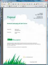 Lawn Care And Landscaping Services Proposal Pictures