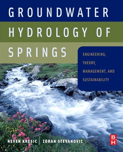 Groundwater Hydrology Of Springs Book Read Online